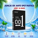 Bao cao su Juncai 001 mỏng, có gai mang lại cảm giác mới lạ, Hộp 10 bao
