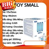 Bao cao su 49mm Xtoy Small, bcs 49mm size nhỏ siêu mỏng kéo dài thời gian quan hệ 797646