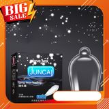 Bao cao su JUNCAI Long-term Loading hộp 3 cái, bcs siêu mỏng 001mm kéo dài thời gian quan hệ 797659