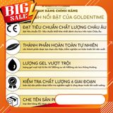 Bao cao su GOLDENTIME Love, bcs siêu mỏng trơn mịn cổ thắt kéo dài quan hệ công nghệ Hàn Quốc 797669