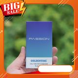 Bao cao su GOLDENTIME Passion 003 hương vani, bcs siêu mỏng 0.03mm nút thắt kéo dài thời gian quan hệ 797677