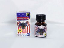 Chai hít Popper 10ml USA, Cực Mạnh, Phê Lâu, Che Tên 