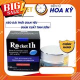 [Tăng 1 Hộp BCS] Viên Uống Rocket 1h - Tăng Cường Sinh Lý Nam Kéo Dài Kéo Dài Thời Gian - hộp 10 viên [Chính Hãng] 797734