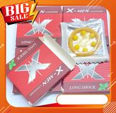 Bao Cao Su Xmen- Bao Cao Su Bi nổi lớn hỗ trợ tăng cảm giác- 1 Lốc 10 cái