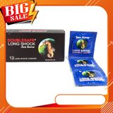Bao Cao Su DoubleSafe Cá Ngựa Long Shock (12 Pcs) – Giải Pháp Bảo Vệ An Toàn Chuyên Sâu, Hỗ Trợ Kéo Dài Trải Nghiệm Chăn Gối