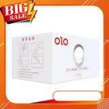 Bao Cao Su OLO Premium White Edition Kèm Bi Silicon – Dòng Siêu Mỏng Hỗ Trợ Tăng Kích Thước & Tăng Trải Nghiệm