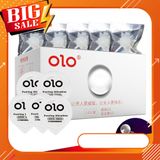 Bao Cao Su OLO Premium White Edition Kèm Bi Silicon – Dòng Siêu Mỏng Hỗ Trợ Tăng Kích Thước & Tăng Trải Nghiệm