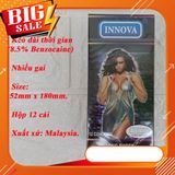 Hộp Bao Cao Su Innova Black Edition 12s – Siêu Gai Nổi Chống Xuất Tinh Sớm, Kéo Dài Thời Gian Quan Hệ Chính Hãng
