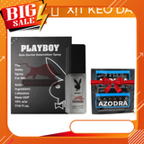 Bao cao su Azodra(1cái) + Tặng 2 chai xịt playboy hỗ trợ kéo dài thời gian trong QH