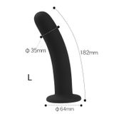 Plug Silicon Trơn Cong Nhẹ