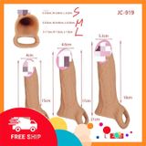 (Che Tên Khi Giao) Bao Đôn Dên Mềm Dẻo Hỗ Trợ Cương Cứng Silicon Cao Cấp Có Vòng Đeo Cố Định Cao Cấp Bảo Đảm