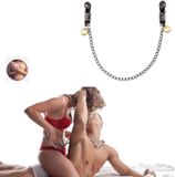 Kẹp Đầu Vú Inox Có Chuông Điều Chỉnh Mức Độ Kẹp