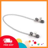 (Che Tên Khi Giao) Kẹp Vú Chặt Bản Dày Đẹp Inox Núm Cao Su - Hàng Mới Về