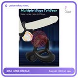 (Che Tên Khi Giao) Vòng Đeo 3 Nhánh Dạng Dày Siết Chặt Cao Su Giao Nhanh Toàn Quốc