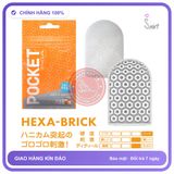 (Che Tên) Lõi Âm Đạo Tenga Pocket Nhỏ Gọn Tiện Lợi Hộp Trắng Kín