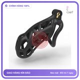 (Che Tên) Khóa Dương Vật Cobra Đen Nhám Cao Cấp Bảo Đảm