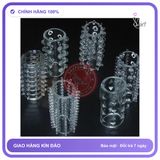 (Che Tên) Bao đôn dương vật, bộ 6 cái , silicon cao cấp, dễ rửa, tái sử dụng, che tên Chuẩn Auth
