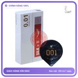 (Che Tên) Bao cao su Kimiko Plus cao cấp 001, mỏng, trơn, cảm giác chân thật Bảo Mật Tuyệt Đối