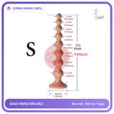 (Che Tên) Plug Chuỗi Hạt Ngấn Sâu Silicon Nguyên Khối Bảo Mật Tuyệt Đối
