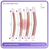 (Che Tên) Dương Vật Giả 2 Đầu Mềm Dẻo Chân Thật Chuẩn Auth