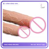 (Che Tên) Dương Vật Giả 2 Đầu Mềm Dẻo Chân Thật Chuẩn Auth