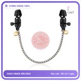 (Che Tên) Kẹp Đầu Vú Inox Có Chuông Điều Chỉnh Mức Độ Kẹp - Snapshop