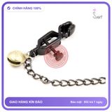 (Che Tên) Kẹp Đầu Vú Inox Có Chuông Điều Chỉnh Mức Độ Kẹp - Snapshop
