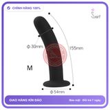 (Che Tên) Plug Silicon Trơn Cong Nhẹ Hỗ Trợ 24/7