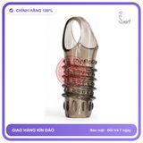 (Che Tên) Bao cao su đôn khúc giữa có dây đeo chống tuột Bảo Mật Tuyệt Đối