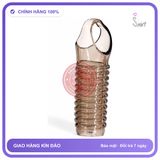 (Che Tên) Bao cao su đôn khúc giữa có dây đeo chống tuột Bảo Mật Tuyệt Đối