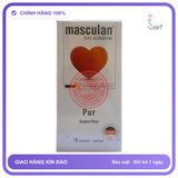 (Che Tên) Bao Cao Su Masculan Pur Chính Hãng – Siêu Mỏng, Có Mùi Thơm Giao Nhanh Toàn Quốc