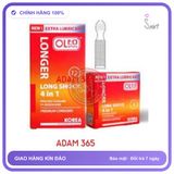 (Che Tên) Bao cao su nhám liti kéo dài thời gian Oleo Lambo 4in1 hộp 12 chiếc chính hãng Hỗ Trợ 24/7