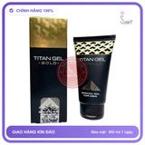 (Che Tên) Gel Cường Dương Cho Nam Titan Gold 50ml - Nhập Khẩu Nga Hộp Trắng Kín