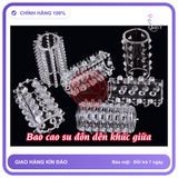 (Che Tên) Bao Cao Su Đôn Dên Khúc Thân Bộ 6 Kiểu Sử dụng nhiều lần 200158 Cao Cấp Bảo Đảm