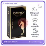 (Che Tên) Bao Cao Su Gân Gai Hương Dâu Power Men Strawberry - Hàng Mới Về