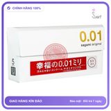 (Che Tên) Bao Cao Su Sagami Original 0.01 Chính Hãng Nhật Bản - H5 Bảo Mật Tuyệt Đối