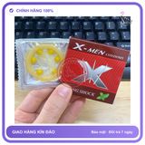 (Che Tên) Bao Cao Su Có Bi Lớn Xmen 10 Cái - Kèm gói Gel Jex 5ml Hỗ Trợ 24/7