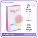 (Che Tên) Bao Cao Su Size Nhỏ 49mm Power Men Tighter Longer Ultrathin - 12s Chuẩn Auth