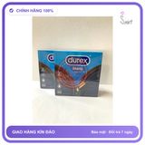 (Che Tên) Combo 2 Hộp Bao Cao Su Durex Jeans 3s Hộp Trắng Kín