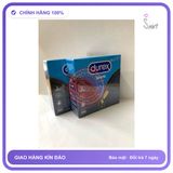 (Che Tên) Combo 2 Hộp Bao Cao Su Durex Jeans 3s Hộp Trắng Kín