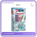 (Che Tên) Bao cao su siêu gai râu HBM - Hộp 3 chiếc Bảo Mật Tuyệt Đối