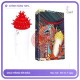 (Che Tên) Bao cao su siêu gai râu HBM - Hộp 3 chiếc Bảo Mật Tuyệt Đối