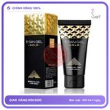 (Che Tên) Gel Titan Gold Kéo Dài Thời Gian 50ml Của Nga Chính Hãng Cao Cấp Bảo Đảm