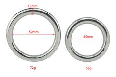 Vòng Inox Trơn Bản Tròn