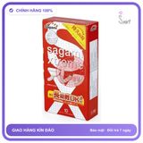 (Che Tên) Sagami Feel Long Bao cao su kéo dài thời gian Hộp 10 Cái Giao Nhanh Toàn Quốc