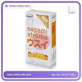 (Che Tên) Bao cao su siêu mỏng Nhật Bản Sagami Super Thin Hộp 10 Cái Giao Nhanh Toàn Quốc