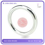 (Che Tên) Vòng Inox Trơn Bản Tròn - Hàng Mới Về