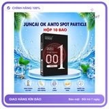 (Che Tên) Bao cao su Juncai 001 mỏng, có gai mang lại cảm giác mới lạ, Hộp 10 bao - Snapshop