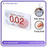 (Che Tên) Bao Cao Su Sagami Original 0.02 Nhật Bản - Siêu Mỏng - Non Latex - Snapshop