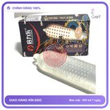 (Che Tên) Bao Cao Su Siêu Gai HBM - Hộp 10 Chiếc Hỗ Trợ 24/7